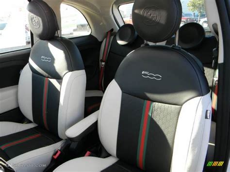 fiat 500 gucci interieur